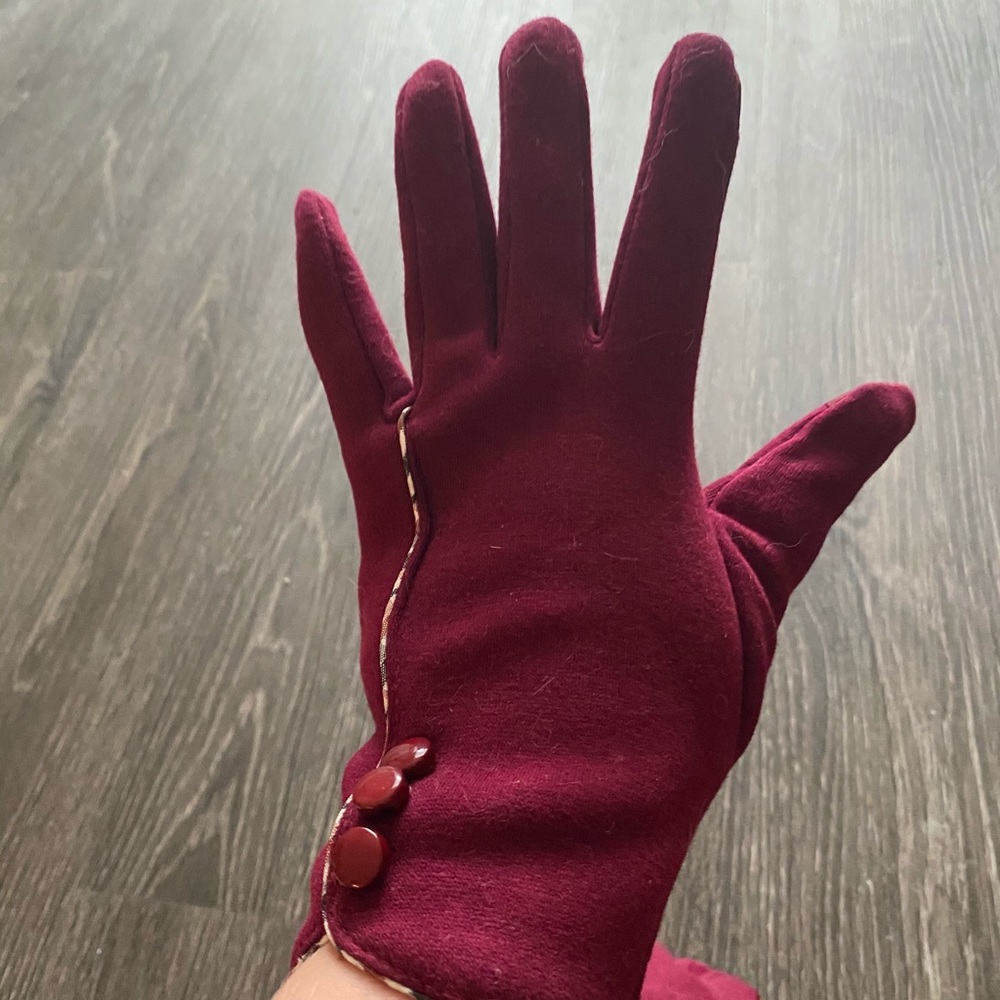 Fleece lined gloves - Picture 3 of 5